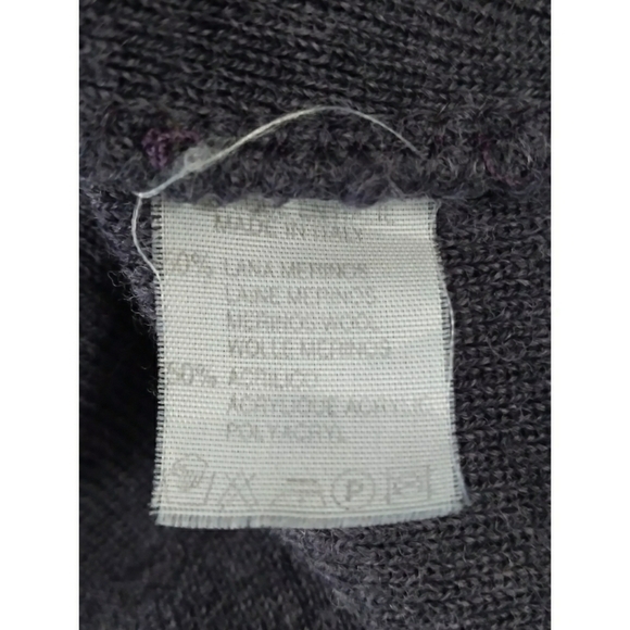 Milu' MINU' merino wool blend long sleeve sweater - Picture 5 of 8